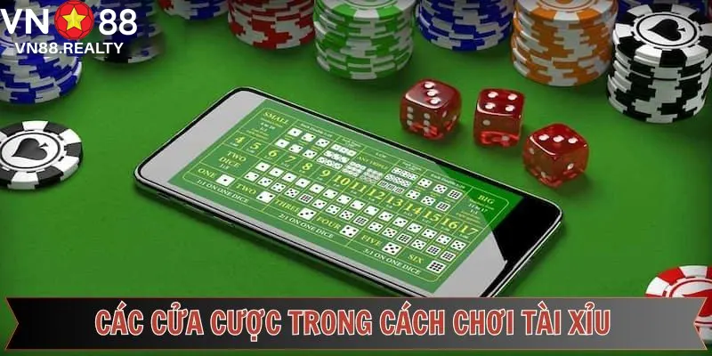 Cách chơi tài xỉu về các loại hình đặt cược